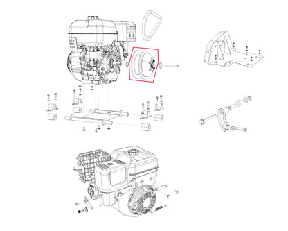 CVT Driver Pulley for Newer Models