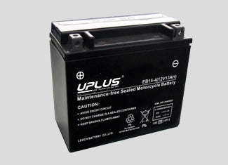 UPlus EB15-4 AGM Motorcycle / ATV Battery – Ready to Install