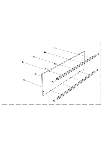 Tailgate Assembly for Cargo Trailer